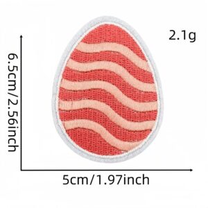 Easter egg cloth stickers 27#