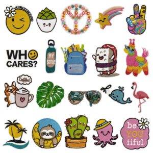oly-6c38a68b258ce44f299dde60be110dbd Wholesale Cartoon Hawaiian Graffiti Embroidered Patches Clothing Repair DIY Fashion Accessory