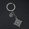 Wholesale Vintage Celtic Knot Clover Stainless Steel Keychain Fashion Accessory Boutique Resale