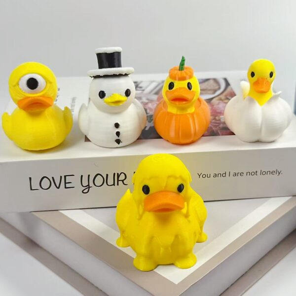 Wholesale Halloween Duck 3D Printed Ornament, Children's Stress Relief Toy, Gift for Resale
