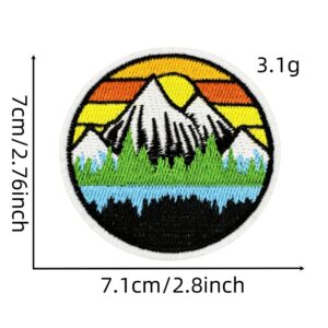 Landscape cloth stickers 19#