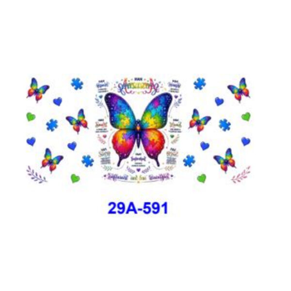 oly-6c82fabe596ee59957eb889620ca5dbf Wholesale Wholesale16oz Butterfly Cup UV DTF Wraps