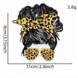 Cartoon leopard print cloth sticker 1 #