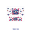 Wholesale 8pcs Valentine Love Design Mini Cup Keychain Sticker