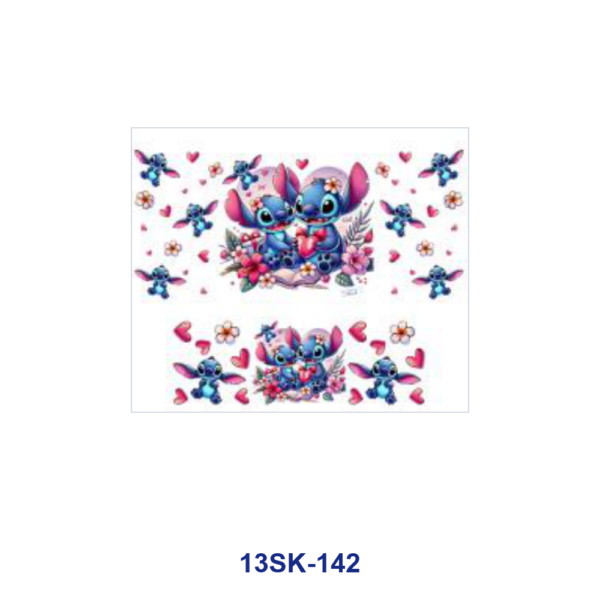 Wholesale 8pcs Valentine Love Design Mini Cup Keychain Sticker