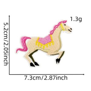 Western cowgirl cloth sticker 7#