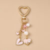 oly-6cad6b85c498f469d3443c9520f899bd Wholesale Trendy Love Heart Keychain Zinc Alloy Key Ring Wedding Gift Fashion Accessory