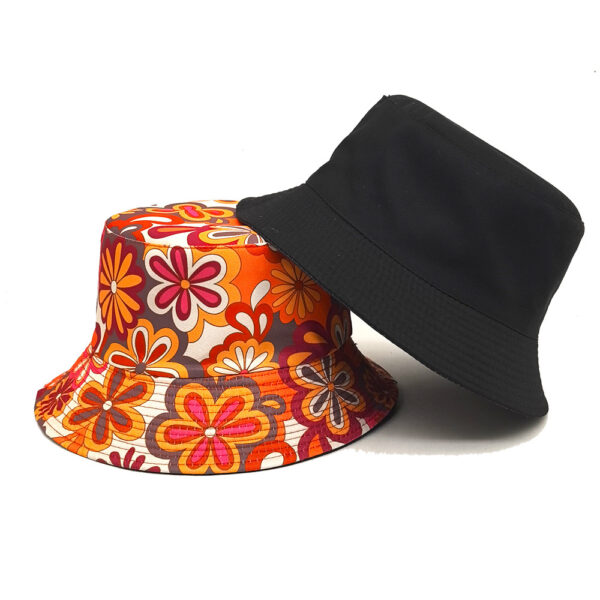 Wholesale Trendy Floral Fisherman Hat Sun Protection Women's Outdoor Casual