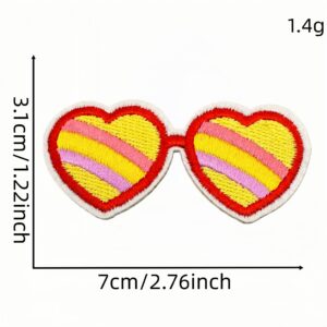 Orange-yellow cloth patch #4