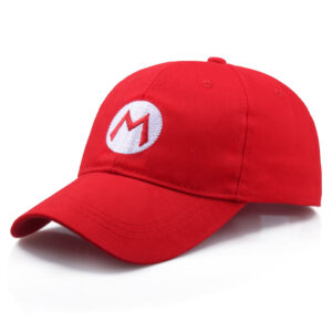 oly-6cb79b49a8e194640a598f1bb07004be Wholesale Chic Red Embroidered Anime Letter Cotton Baseball Cap Sun Hat Fashion Accessory