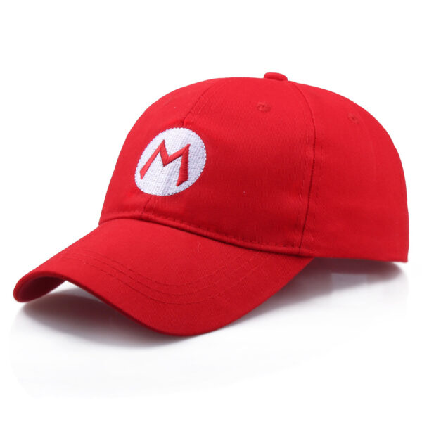 oly-6cb79b49a8e194640a598f1bb07004be Wholesale Chic Red Embroidered Anime Letter Cotton Baseball Cap Sun Hat Fashion Accessory