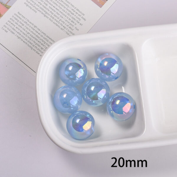oly-6cd2227719378b7374925a8a87ed7973 Wholesale 20mm Starry Glitter Acrylic Beads for DIY Phone Charm and Keychain Accessories