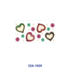 oly-6cd435f903b21704763797c3c587bf8a Wholesale 5pcs Retro Frayed Edge Watercolor Gradient Multi Tone Heart Tiny Star Ornament Cup Wrap Decor Prints 16oz UV DTF Wraps