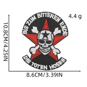 Skull Cloth Sticker 5#