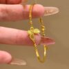 oly-6cfa5a00c9032dea7e158db9088a53e5 Wholesale Butterfly Retro New Chinese Style Couple Bracelet - Alloy Electroplated, Gift for Couples