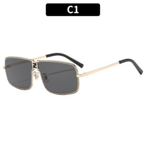 C1-Gold-framed grey sheet