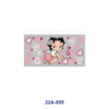 oly-6d0821c61722693f71a023b8f34510d0 Wholesale 5pcs Retro Cute Betty Boop Heart Lip Diamond Checkered Hibiscus Rose Mixed Decor Prints 16oz Cup UV DTF Wraps