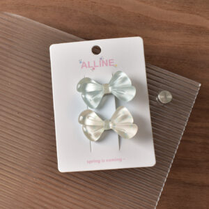 8 # Blue series 2 large bows-2pcs