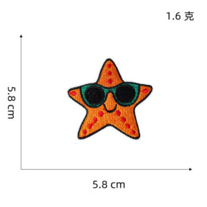 VSCO wind cloth stickers 12#* Hot Melt Adhesive cloth stickers