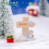 Wholesale Cartoon Resin Road Sign Ornaments for DIY Moss Landscape Home Decor Decorative Accent