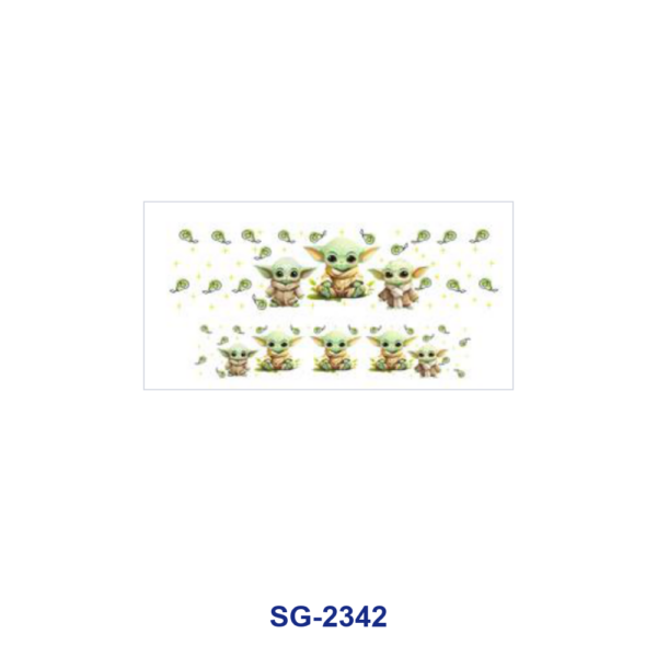 oly-6d56e6c4825d139fb91b50e628ad08e5 Wholesale 8pcs Mixed Heart Cookie Cartoon Figure Graduation Alien Print 3oz Cup Stickers Wrap OLY Exclusive