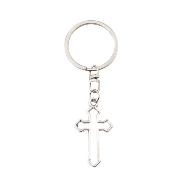 oly-6d722e6ed7dad8ebd178508aae8ac46b Wholesale Cross Crown Roman Numerals Design Keychain Bag Charm Decorative Fashion Accessory Resale Gift