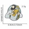 Wholesale Cartoon Party Decorative Embroidered Patch Iron-On Polyester Thread DIY Accessory