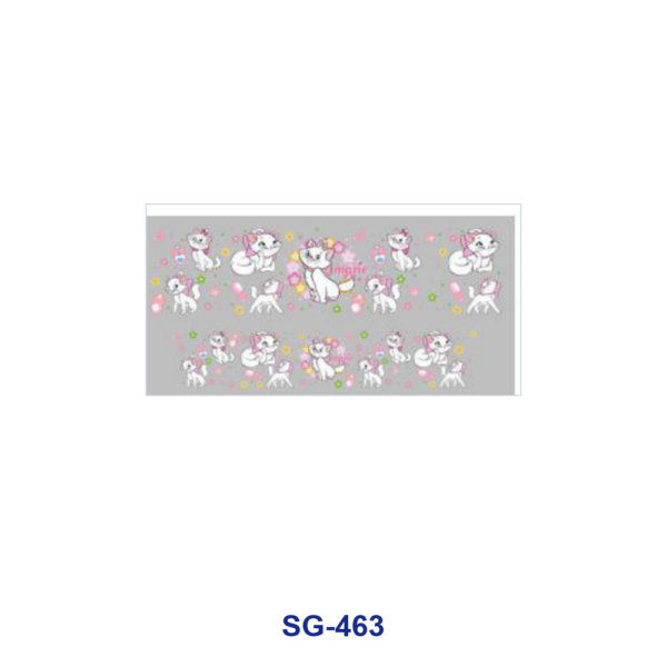 Wholesale 8pcs Mixed Cartoon Characters Patterns 3oz Cup Stickers Wrap OLY Exclusive