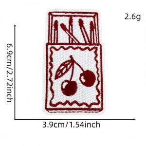 Red series cloth sticker 19#