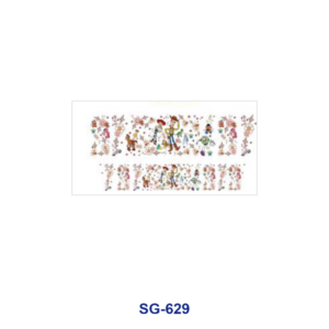 SG-629 / 8pcs / 16*7cm