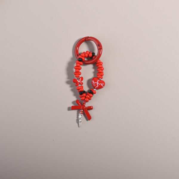 Wholesale Pendant with Peanut Beads Car Key Accessory Bag Charm for Resale