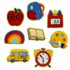 oly-6dbad36c5ab5b63a233f26d638ec17a4 Wholesale Cartoon Embroidery Patches Gold Edge Towel Cloth Sticker for Children Clothing Bags Decor Iron-On Fashion Accessory