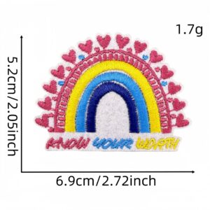 Cartoon english cloth sticker 34#