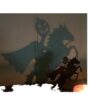 oly-6dd2f3fc8f985d4ecf0a166c74068863 Wholesale Halloween Funny Shadow Stand Stainless Steel Candle Holder Devil Projection Lamp Desk Decor for Office Party Gift