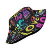 Wholesale Retro Printed Bucket Hat for Women Trendy Sun Protection Hat for Everyday Use