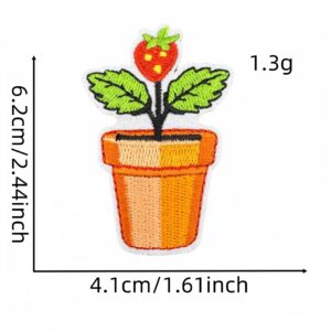 Strawberry cloth patch 17#