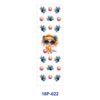 Wholesale 2/8/16pcs UV DTF Stickers Cartoon Girl Watermelon Ice Cream Pineapple Pattern Pen and Bookmark Stickers