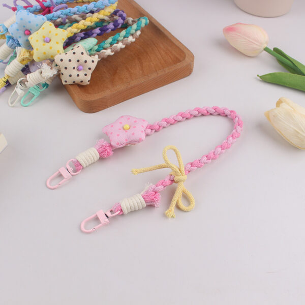 oly-6dde3a94b60c74abcd85f613121cece5 Wholesale Dopamine Star Bow Handmade Beaded Bag Charm Casual Accessory Gift Boutique Resale