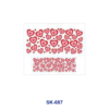 Wholesale 8pcs Fairytale Maiden Bow Cherry Heart Balloon Leopard Gradient Texture Decor Mini Cup Keychain Sticker OLY Exclusive