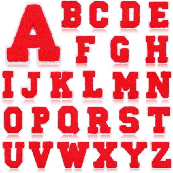 oly-6de9c83aa624aa91227ca0d9d66754f7 Wholesale White and Blue Letter Towel Embroidered Patch DIY Decorative Accent for Clothing