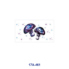 oly-6e2f6e4c7b6cf6459a6a3746e0c84c96 Wholesale 5pcs Psychedelic Tie Dye Galaxy Mushroom Checker Star Crystal Mixed Decor Prints 16oz Cup UV DTF Wraps