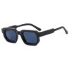 Wholesale Retro Square Sunglasses Grey Lens Black Frame Fashion Accessory Boutique Gift