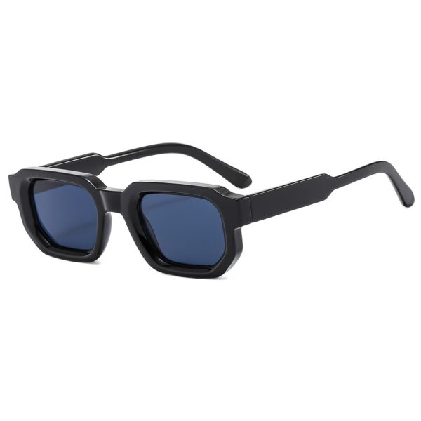 Wholesale Retro Square Sunglasses Grey Lens Black Frame Fashion Accessory Boutique Gift