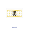 oly-6e3e117fda305d8cbf5ddee204838840 Wholesale 5pcs Sketch Art Lady Portrait Rose Sunflower Butterfly Star Checker Border Mixed Decor Prints 16oz Cup UV DTF Wraps
