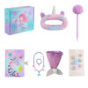 Wholesale Mermaid Ocean Theme Kids Stationery Gift Box Set with Notebooks for Back to School Birthday Gift