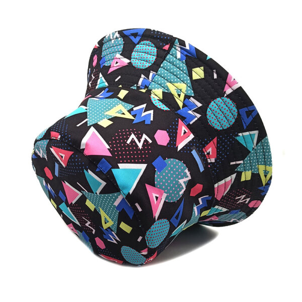oly-6e6e494a20c5fe979fa7281489d186f9 Wholesale Chic Geometric Print Fisherman Hat Sun Protection Outdoor Hat for Men