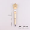 oly-6ea7fa396e78320a63eac0b826c59b21 Wholesale Chic Silicone Bow Rotating Ballpoint Pen Trendy Office & Everyday Writing Accessory