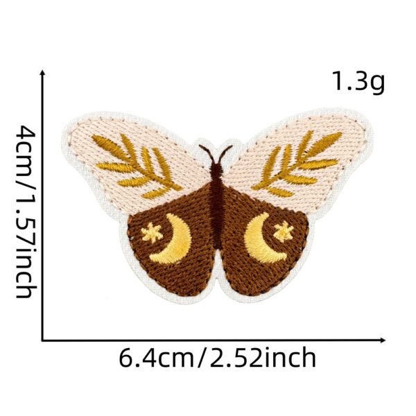 oly-6ebb4cbb5c20f42d7b53d09c6150121a Wholesale Bohemian Style Iron-On Polyester Patches for Coat Decoration DIY Gift