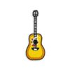Wholesale 8pcs Cartoon Guitar Hot Melt Patches for DIY Embroidery Clothing Decoration Craft Supply
