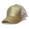 Wholesale Trendy Women's Ponytail Baseball Cap with Mesh Back - Fashion Accessory for Boutique Resale
